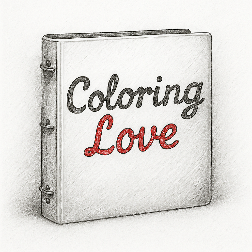 50 Page Custom Coloring Book